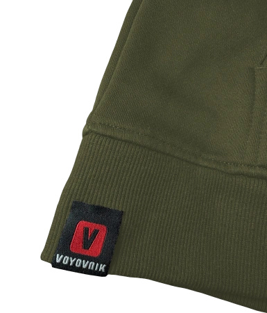 Bluza męska z kapturem VOYOVNIK "MTB Flow" - olive
