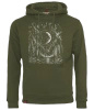 Bluza męska z kapturem VOYOVNIK "Lunar Echo (mono)" - olive