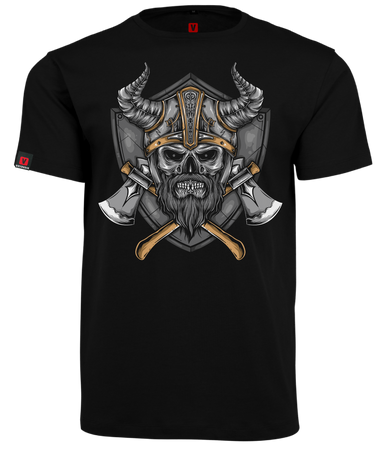 Koszulka męska VOYOVNIK "Viking" - czarny, rozmiar L [OUTLET]