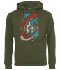 Bluza męska z kapturem VOYOVNIK "Wild Rider (V2)" - olive