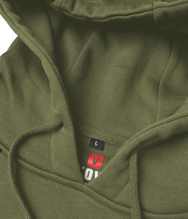 Bluza męska z kapturem VOYOVNIK "Storm Front" - olive