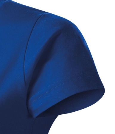 Koszulka damska standard VOYOVNIK "Contour Quest (mono)" - niebieska
