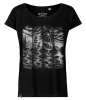 Koszulka damska oversize VOYOVNIK "Storm Front (mono)" - czarna